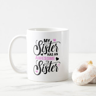 Tasse de soeur, cadeau pour la soeur, cadeau pour