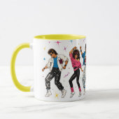 Tasse de soirée dansante 80's (Gauche)