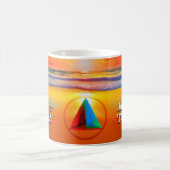 Tasse de soleil avec slogan de rétablissement Just (Centre)
