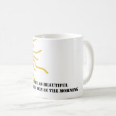 Tasse de soleil de citation (Devant droit)