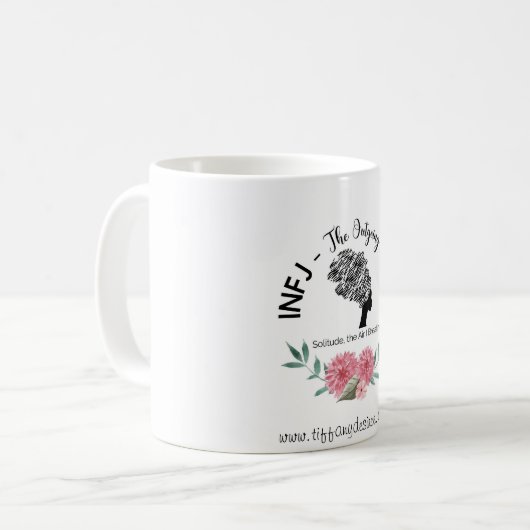 Tasse de solitude (INFJ - les sortants Introvert) (Devant gauche)