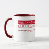 tasse de solutions d'eaux usées (Gauche)