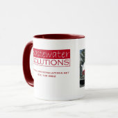 tasse de solutions d'eaux usées (Devant gauche)