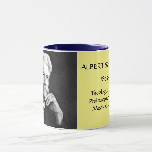 Tasse de sonnerie d'Albert Schweitzer (Centre)