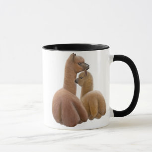 Tasse de sonnerie d'amour d'alpaga