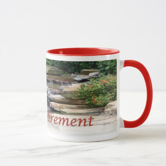 Tasse de sonnerie de cascade de cascade de jardin (Droite)