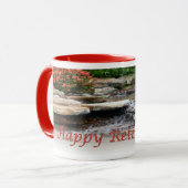 Tasse de sonnerie de cascade de cascade de jardin (Devant gauche)