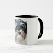 Tasse de sonnerie de chien de Havanese (Devant droit)