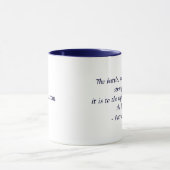 Tasse de sonnerie de citation de RevoluWear (Centre)
