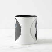 Tasse de sonnerie de dragon de Yin Yang (Centre)