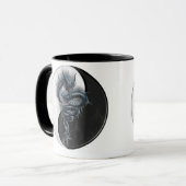 Tasse de sonnerie de dragon de Yin Yang (Devant gauche)