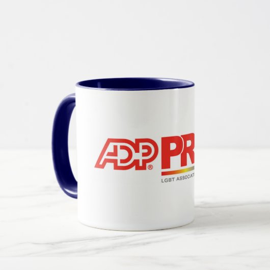 Tasse de sonnerie de fierté d'ADP (Devant gauche)