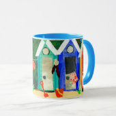 Tasse de sonnerie "de huttes de plage" (Devant droit)