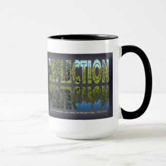 Tasse de sonnerie de la réflexion 15oz