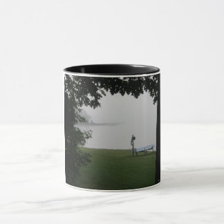 Tasse de sonnerie de lac bruin