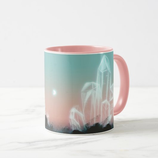 tasse de sonnerie de lune (Devant droit)