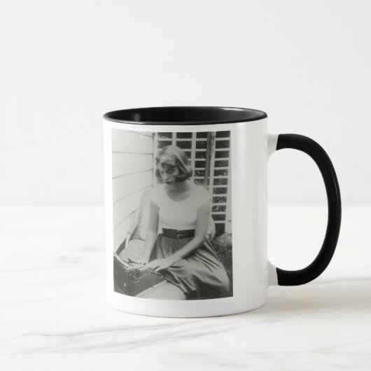 Tasse de sonnerie de machine à écrire de Sylvia (Droite)