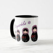 Tasse de sonnerie de Matryoshka (Devant gauche)