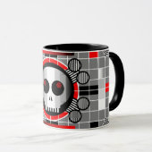 Tasse de sonnerie de télévision crâne (Devant droit)