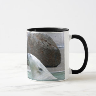 Tasse de sonnerie d'ours blanc