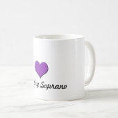 Tasse de soprano de chant (Devant droit)