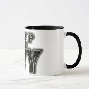 Tasse de sort malheureux