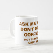 TASSE DE SOUFFLE DE CHOCOLAT CHAUD (Devant gauche)