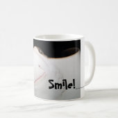 Tasse de sourire de rayon (Devant droit)