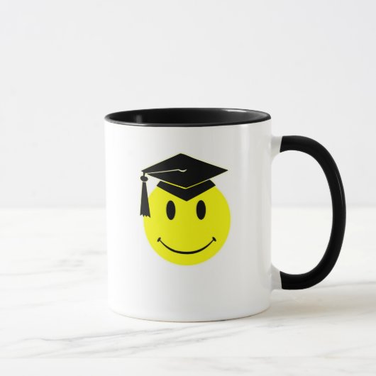 Tasse de sourire d'obtention du diplôme (Droite)