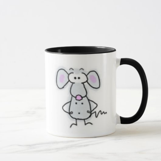Tasse de souris de bande dessinée (Droite)