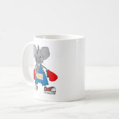 Tasse de souris de Mike de souris de boxeur (Devant gauche)