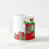 Tasse de souris de Noël (Devant gauche)