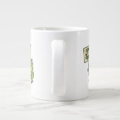 Tasse de soutien grenouille minimaliste (Dos)