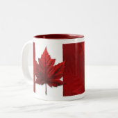 Tasse de souvenir de feuille d'érable du Canada de (Devant gauche)