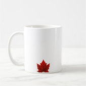 Tasse de souvenir de feuille d'érable du Canada de (Gauche)