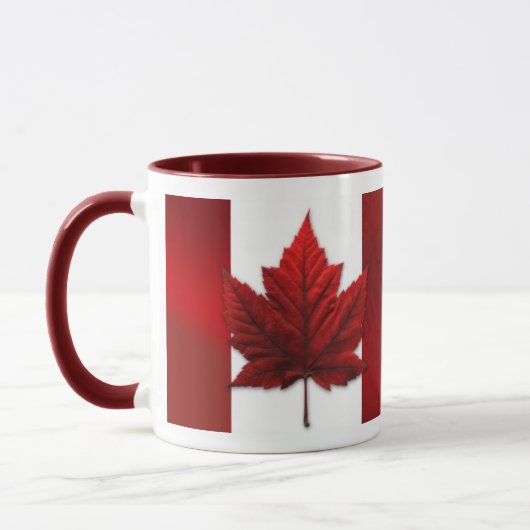 Tasse de souvenir de feuille d'érable du Canada de (Gauche)