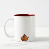 Tasse de souvenir de feuille d'érable du Canada de (Gauche)