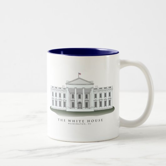 Tasse de souvenir de la Maison Blanche (Droit)
