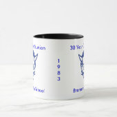 Tasse de souvenir de la Réunion de classe de 30 (Centre)