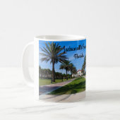 Tasse de souvenir de plage de Jacksonville, la (Devant gauche)