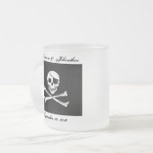 Tasse de souvenir de souvenir de mariage de pirate (Devant gauche)