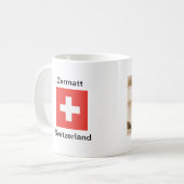 Tasse de souvenir de Zermatt (Devant gauche)