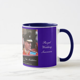 Tasse de souvenir l'épousant royal de William et