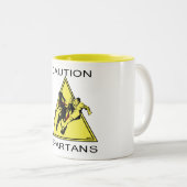 Tasse de Spartans de précaution (Devant droit)