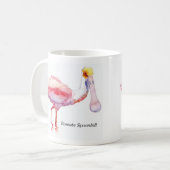 Tasse de spatule rose (Devant gauche)