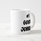 Tasse de spécialité de chat de travailleur numéro (Devant droit)