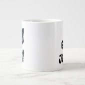 Tasse de spécialité de chat de travailleur numéro (Devant)
