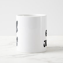 Tasse de spécialité de chat de travailleur numéro