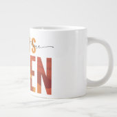 Tasse de spécialité de foi de la résurrection de J (Droite)
