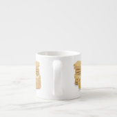 Tasse de spécialité de pile de crème de crème (Dos)